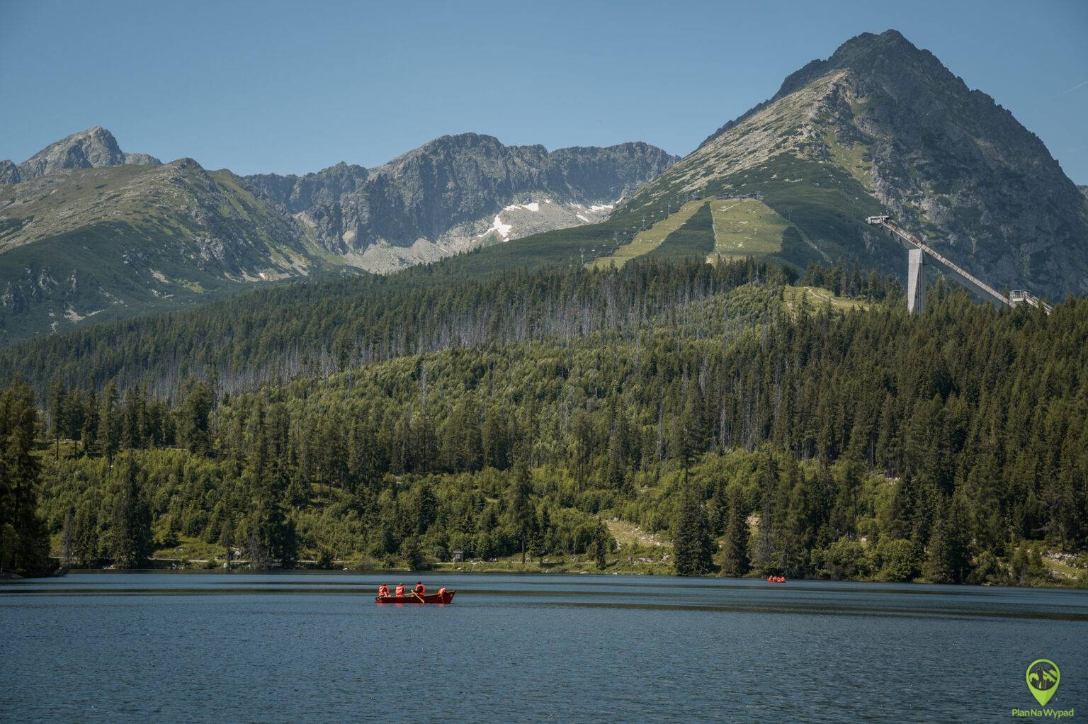 Szczyrbskie Jezioro Štrbské Pleso atrakcje dojazd zwiedzanie