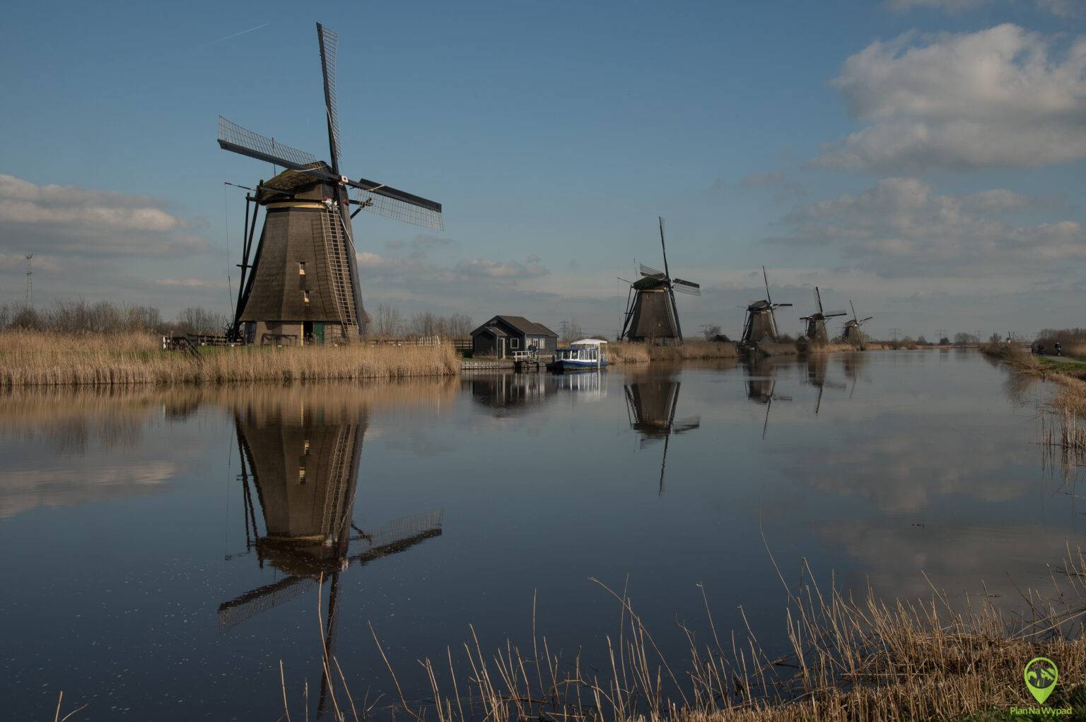 Holandia Wiatraki W Kinderdijk Atrakcja Unesco Zwiedzanie