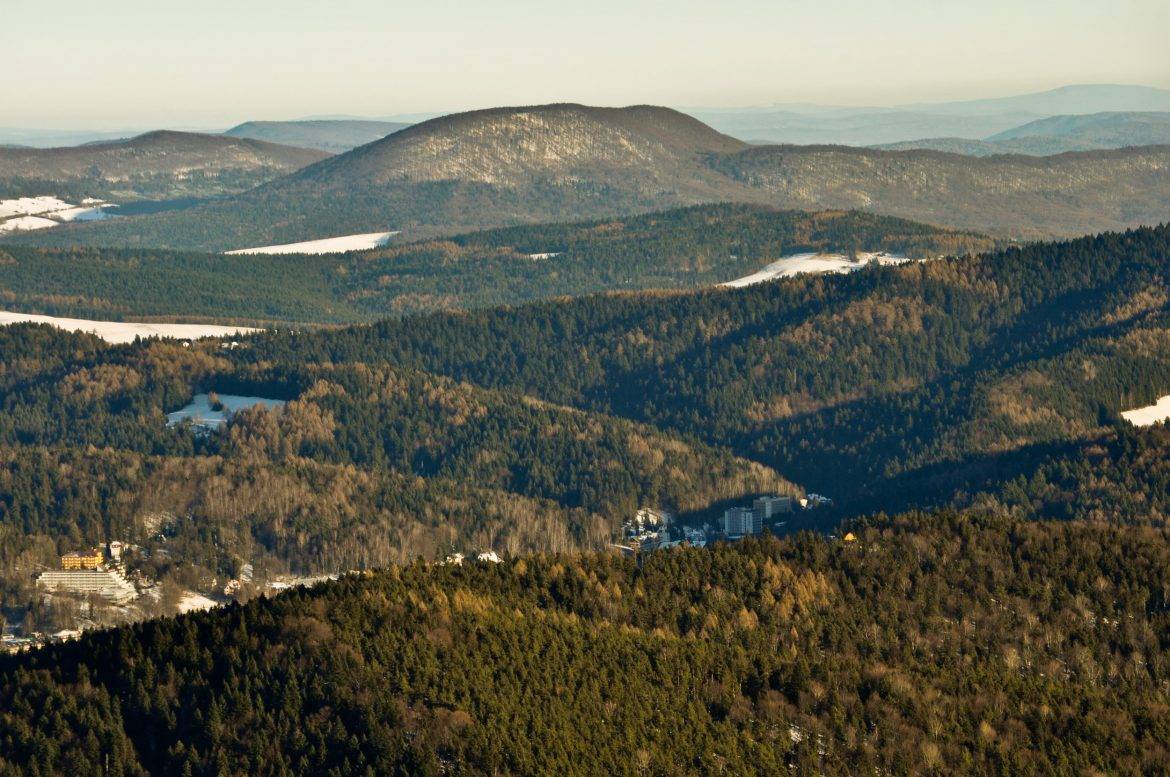 Jaworzyna Krynicka - szlaki piesze, kolej gondolowa, stok narciarski