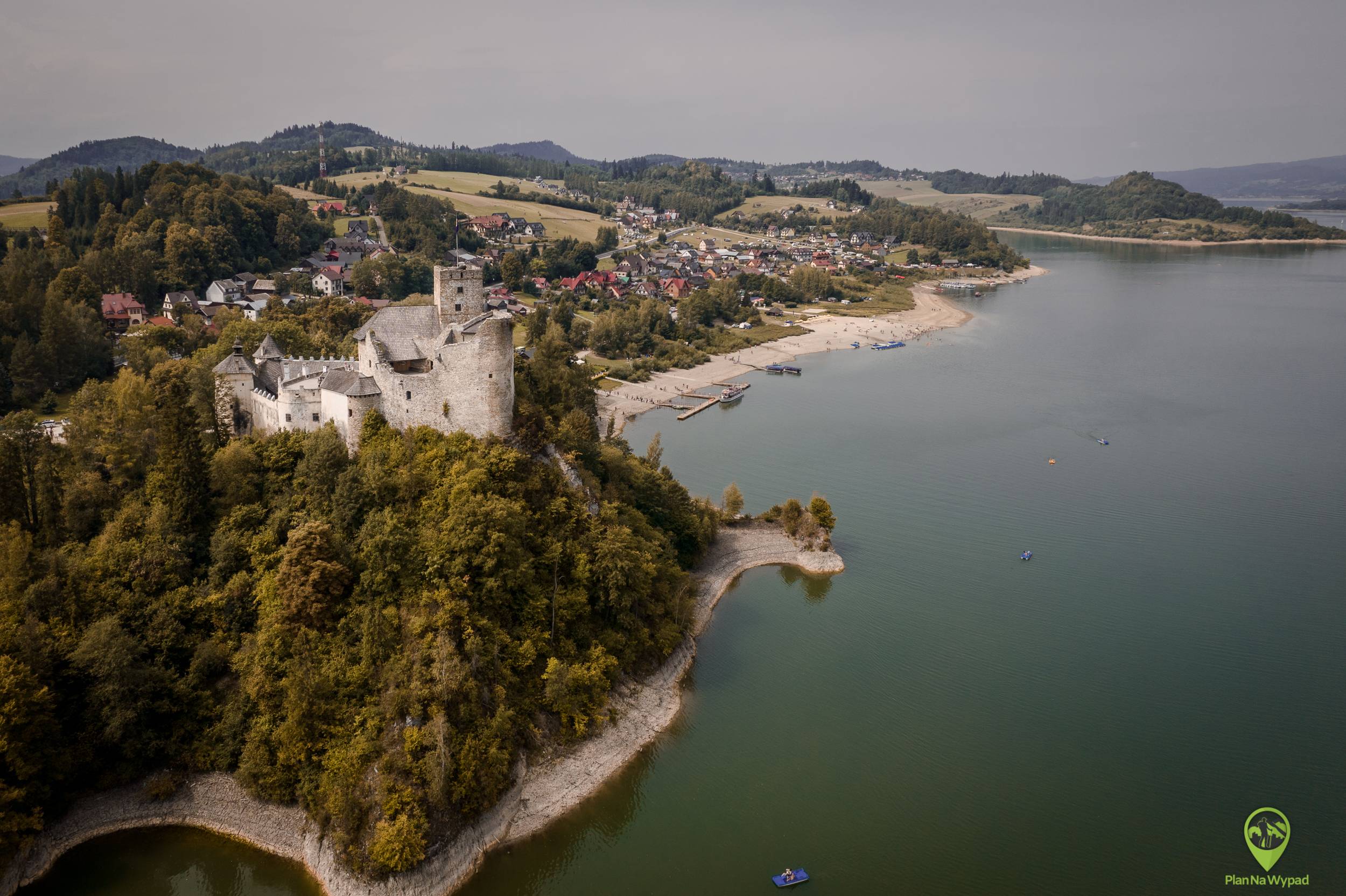 zamek Dunajec w Niedzicy