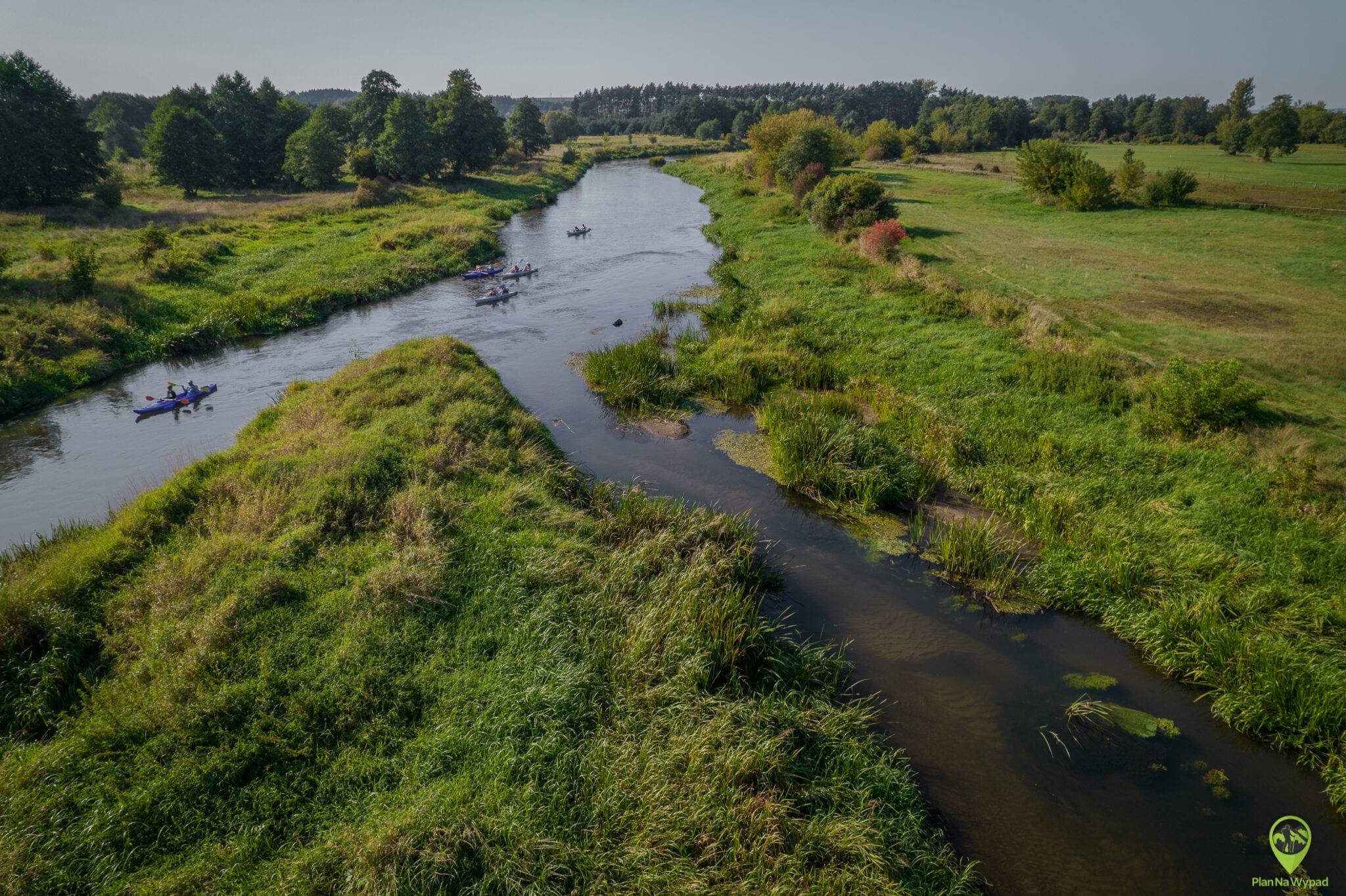 Spływ Nidą: najciekawsza trasa, gdzie wypożyczyć kajak?