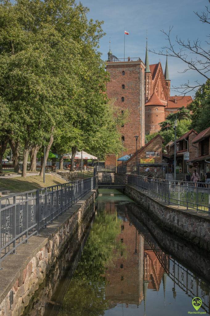 Frombork Wieża Wodna Kanał Kopernika