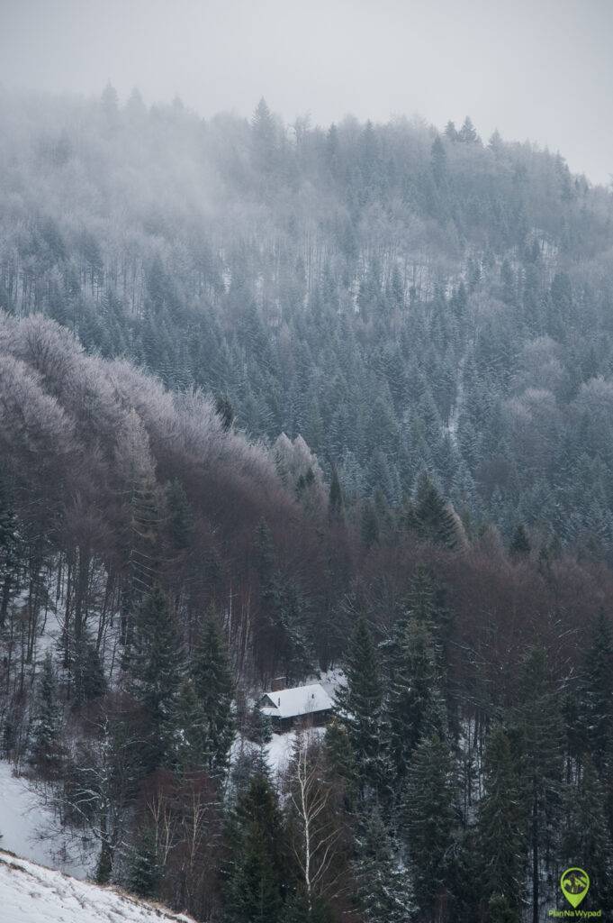 Beskid Sądecki zima