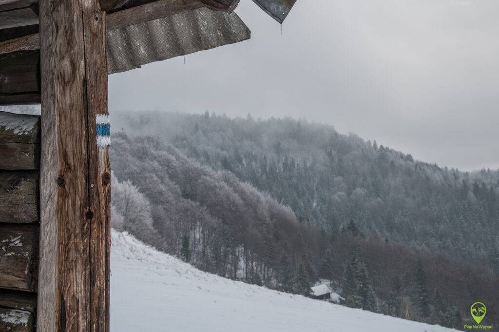 Beskid Sądecki zima