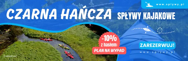 Spływy kajakowe - Czarna Hańcza