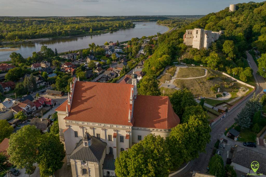 Kazimierz Dolny z lotu ptaka