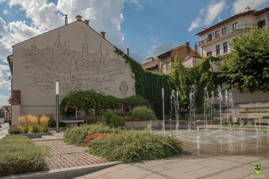 Mural Makieta miasta Tarnów.