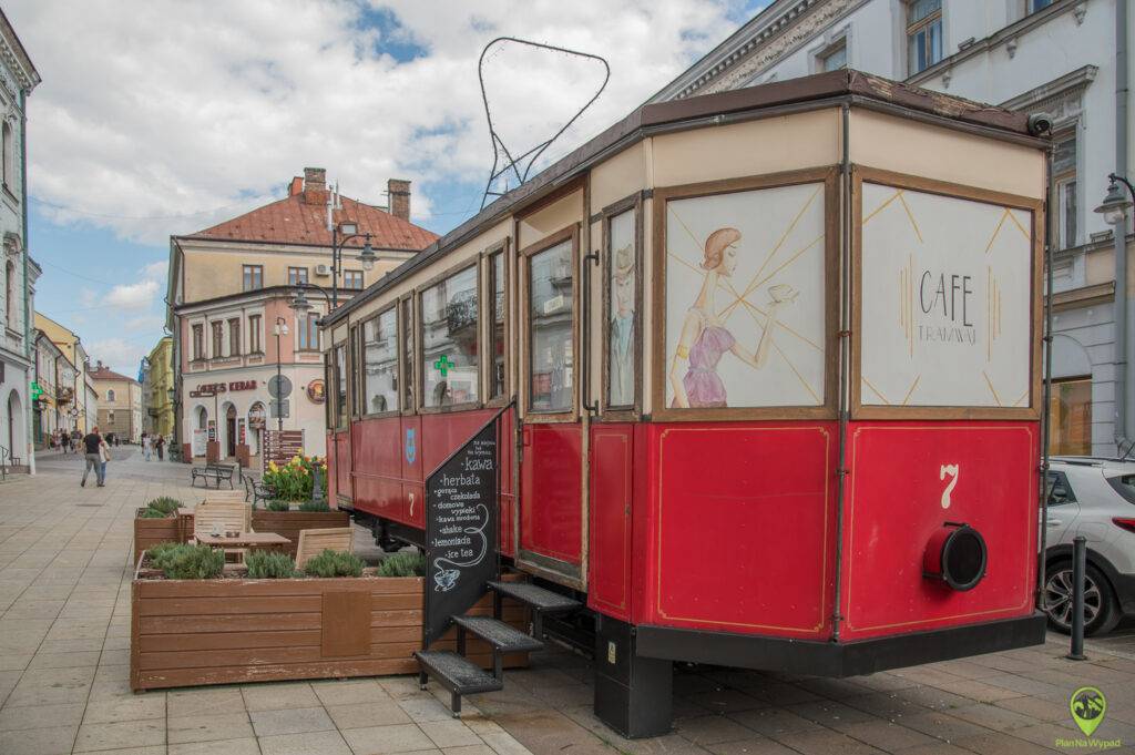 Cafe Tramwaj na Krakowskiej w Tarnowie.